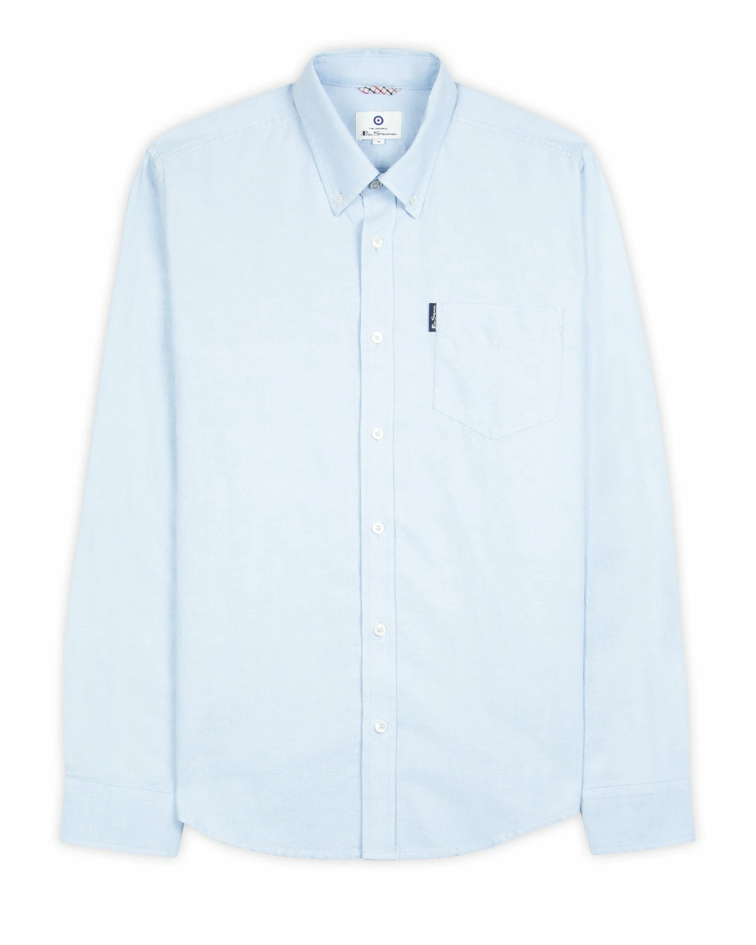 Long-Sleeve Signature Oxford Shirt - Sky 5 Long-Sleeve Signature Oxford Shirt - Sky - Image 5