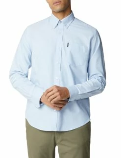 Long-Sleeve Signature Oxford Shirt - Sky