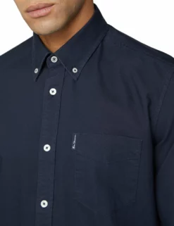 Long-Sleeve Signature Oxford Shirt - Dark Navy -clothing Shop 59139 25 long sleeve signature oxford shirt dark navy details