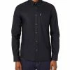 Long-Sleeve Signature Oxford Shirt - Black