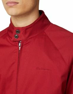 Signature Harrington Jacket - Red 7 Signature Harrington Jacket - Red -clothing Shop 59148 550 signature harrington jacket red detail