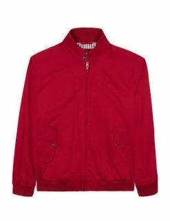 Signature Harrington Jacket - Red 9 Signature Harrington Jacket - Red -clothing Shop 59148 550 signature harrington jacket red flat