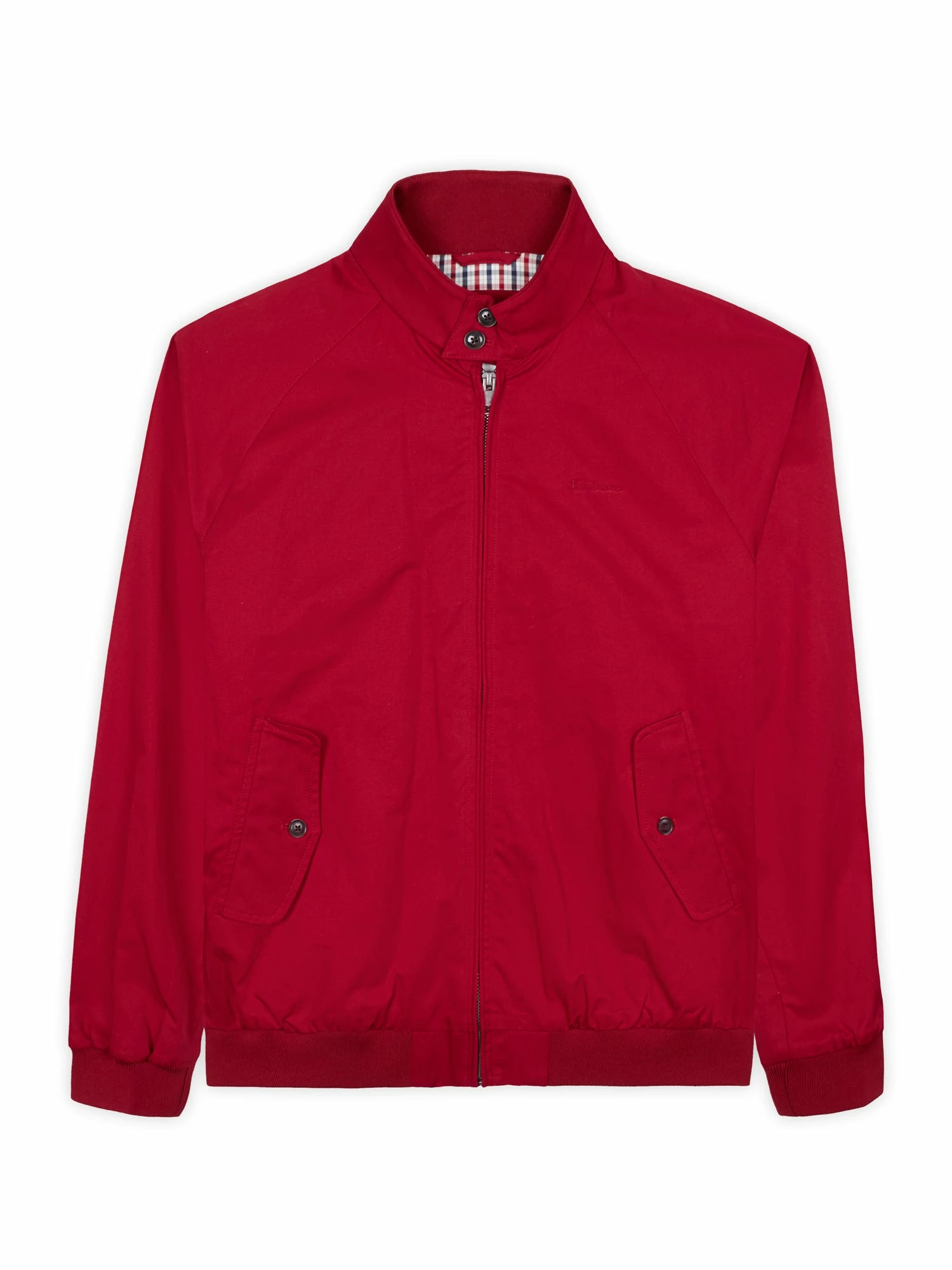 Signature Harrington Jacket - Red 5 Signature Harrington Jacket - Red - Image 5