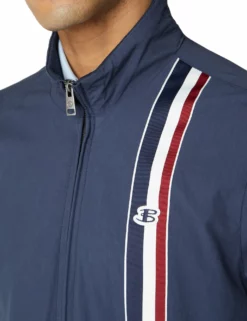 Sports Harrington Jacket - Navy -clothing Shop 59153 170 sports harrington jacket navy detail