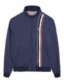 Sports Harrington Jacket - Navy -clothing Shop 59153 170 sports harrington jacket navy flat