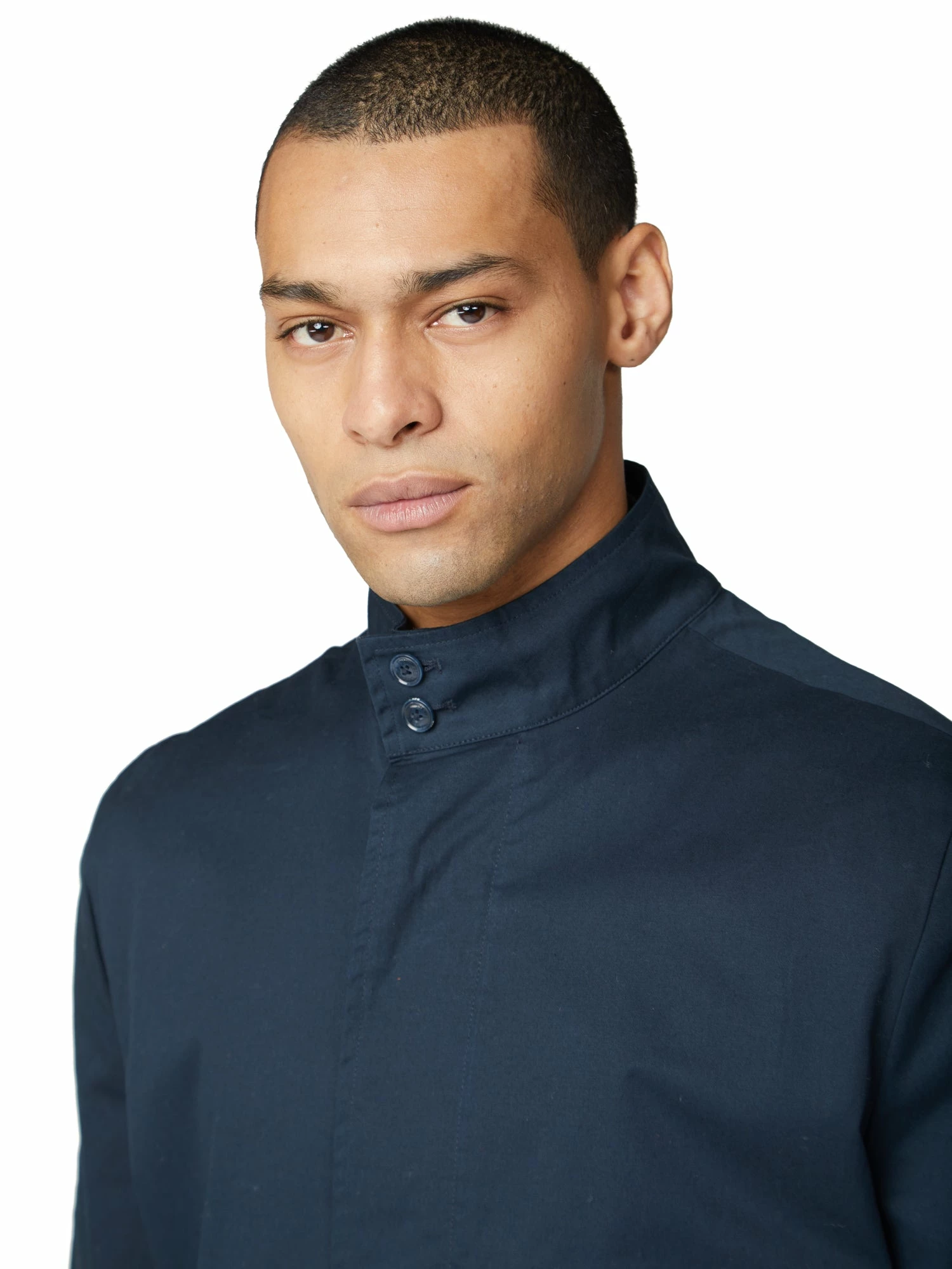 Harrimac Mod-Fit Jacket - Dark Navy 3 Harrimac Mod-Fit Jacket - Dark Navy - Image 3