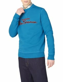 Signature Logo Sweatshirt - Petrol