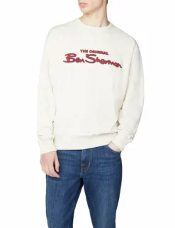 Signature Logo Sweatshirt - Ecru