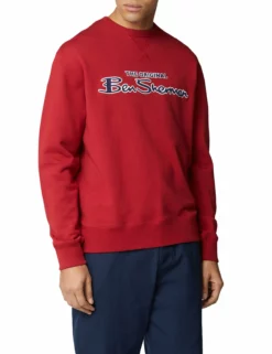 Signature Logo Sweatshirt - Red