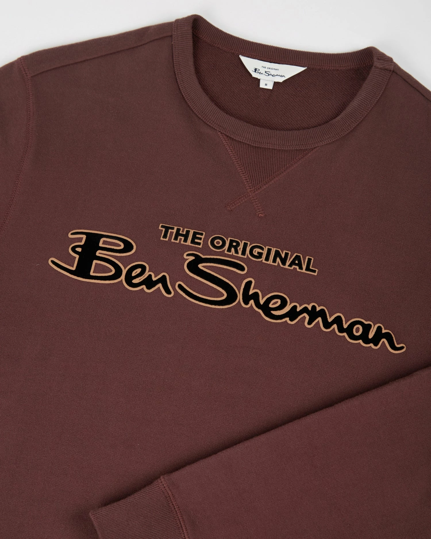 Signature Logo Sweatshirt - Bordeaux 5 Signature Logo Sweatshirt - Bordeaux - Image 5