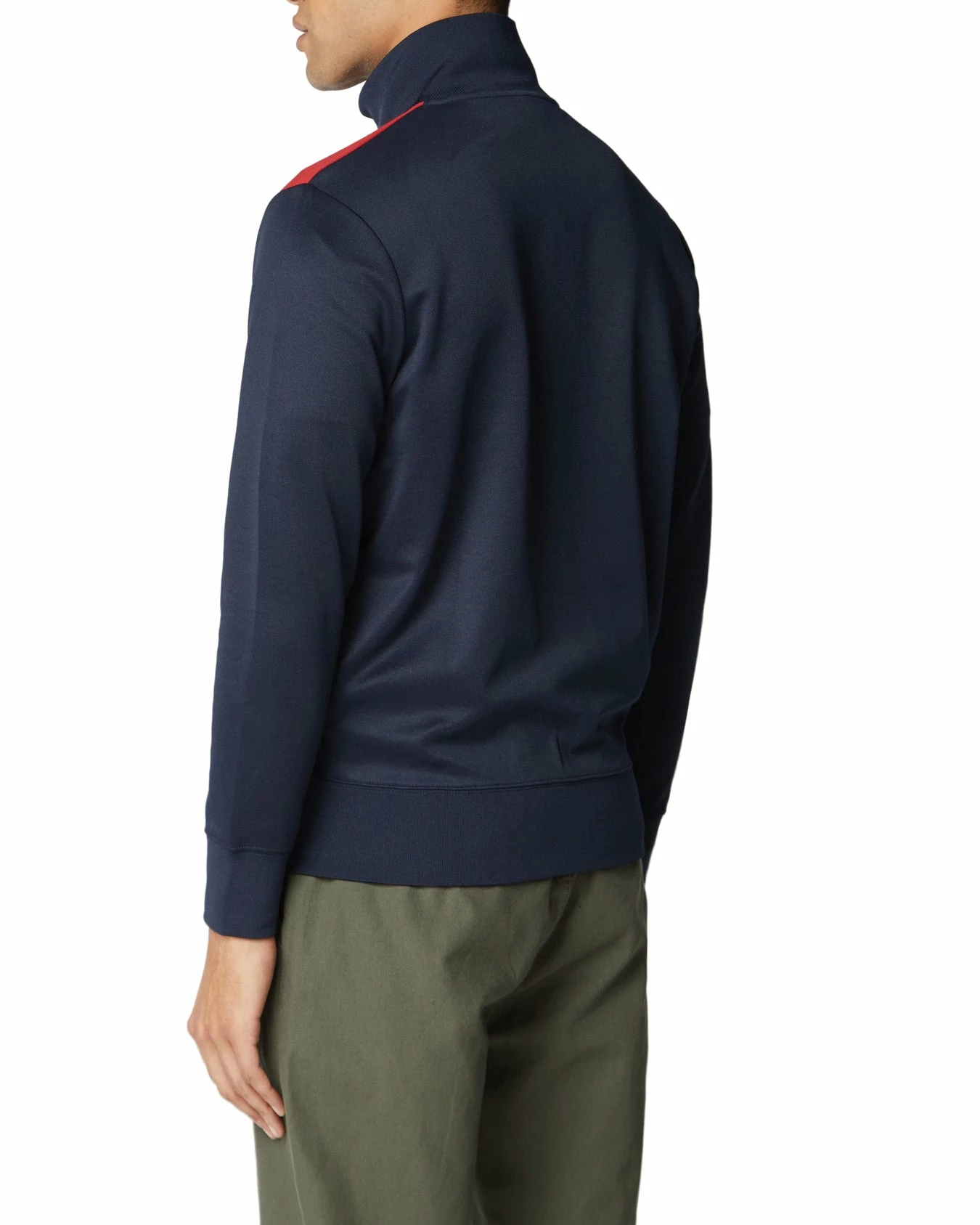 Color Block Tricot Jacket - Dark Navy 2 Color Block Tricot Jacket - Dark Navy - Image 2