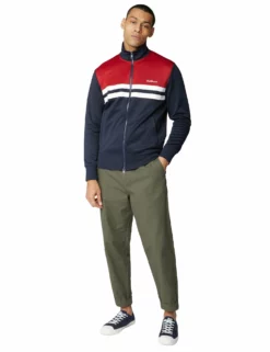 Color Block Tricot Jacket - Dark Navy 9 Color Block Tricot Jacket - Dark Navy -clothing Shop 59339 25 color block tricot jacket dark navy full