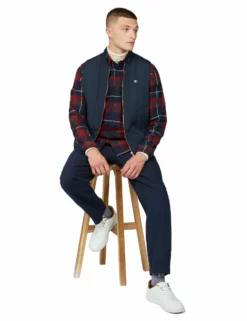 Oversized Brushed Tartan Shirt - Red -clothing Shop 61398 550 oversized brushed tartan shirt red styled