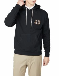 B By Ben Sherman Logo Hoodie - Black