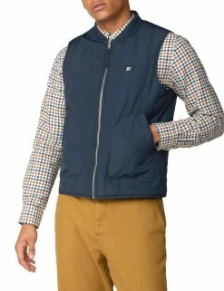 B By Ben Sherman Quilted Gilet - Midnight