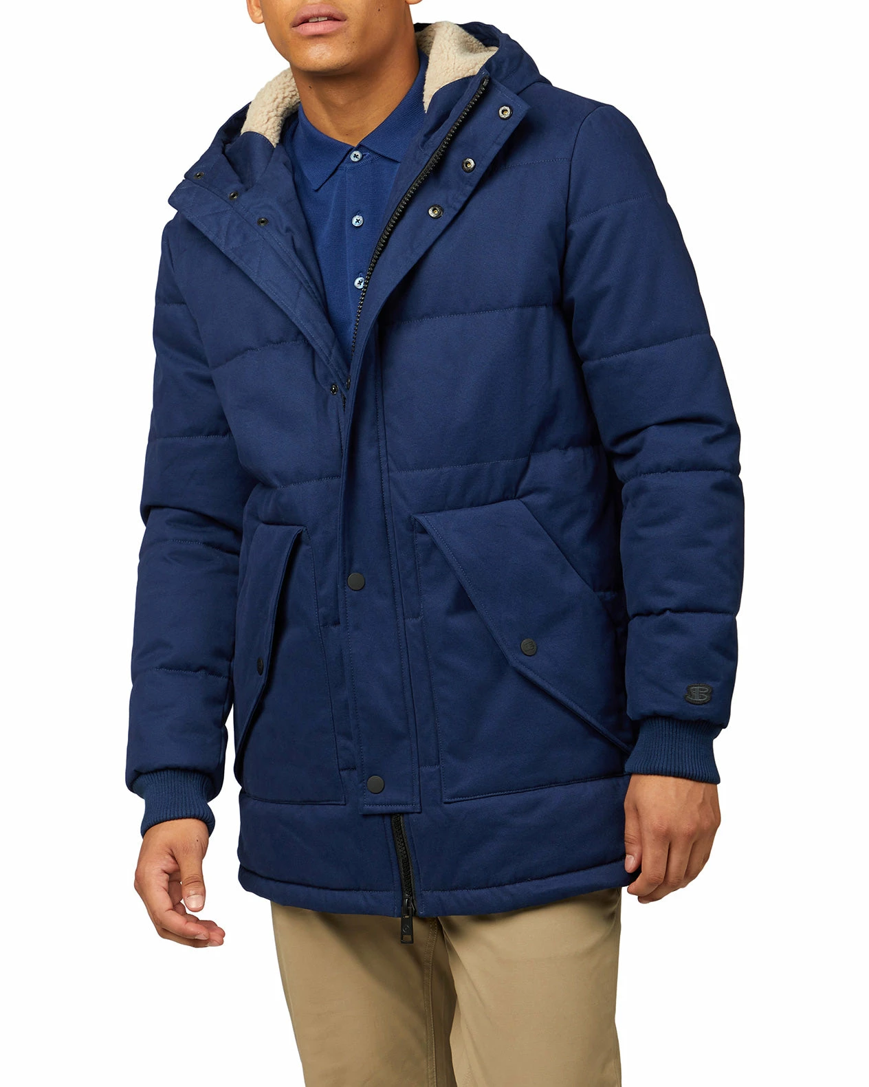 B By Ben Sherman Quilted Mountaineering Jacket 2 B By Ben Sherman Quilted Mountaineering Jacket - Image 2
