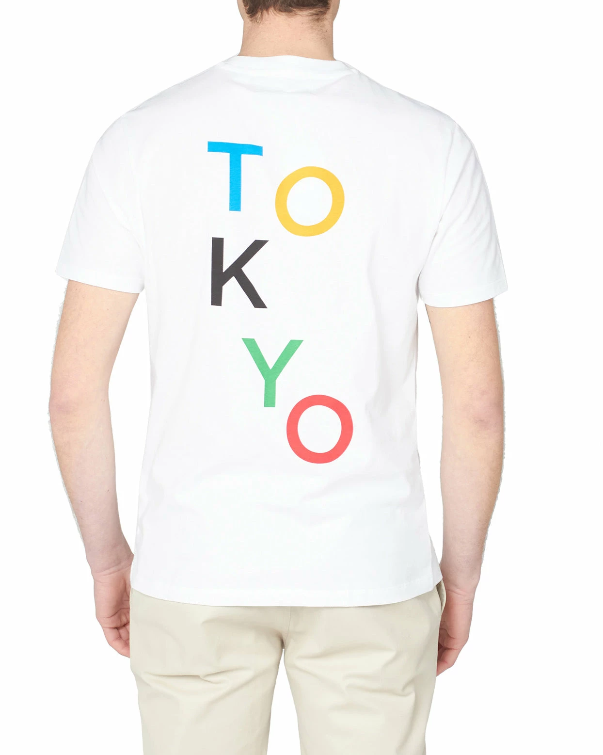 Team GB Men's Back-Print Graphic Tee - White 4 Team GB Men's Back-Print Graphic Tee - White - Image 4