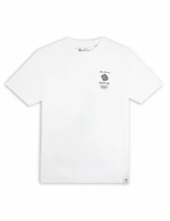 Team GB Men's Back-Print Graphic Tee - White