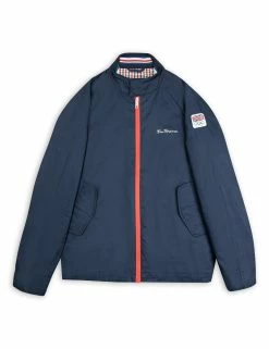 Team GB Men's Harrington Jacket - Midnight 7 Team GB Men's Harrington Jacket - Midnight -clothing Shop 62778 036 team gb mens harrington jacket midnight flat