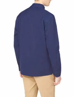 Pullover Quarter-Button Jacket - Marine 12 Pullover Quarter-Button Jacket - Marine -clothing Shop 64100 035 pullover quarter button jacket marine back