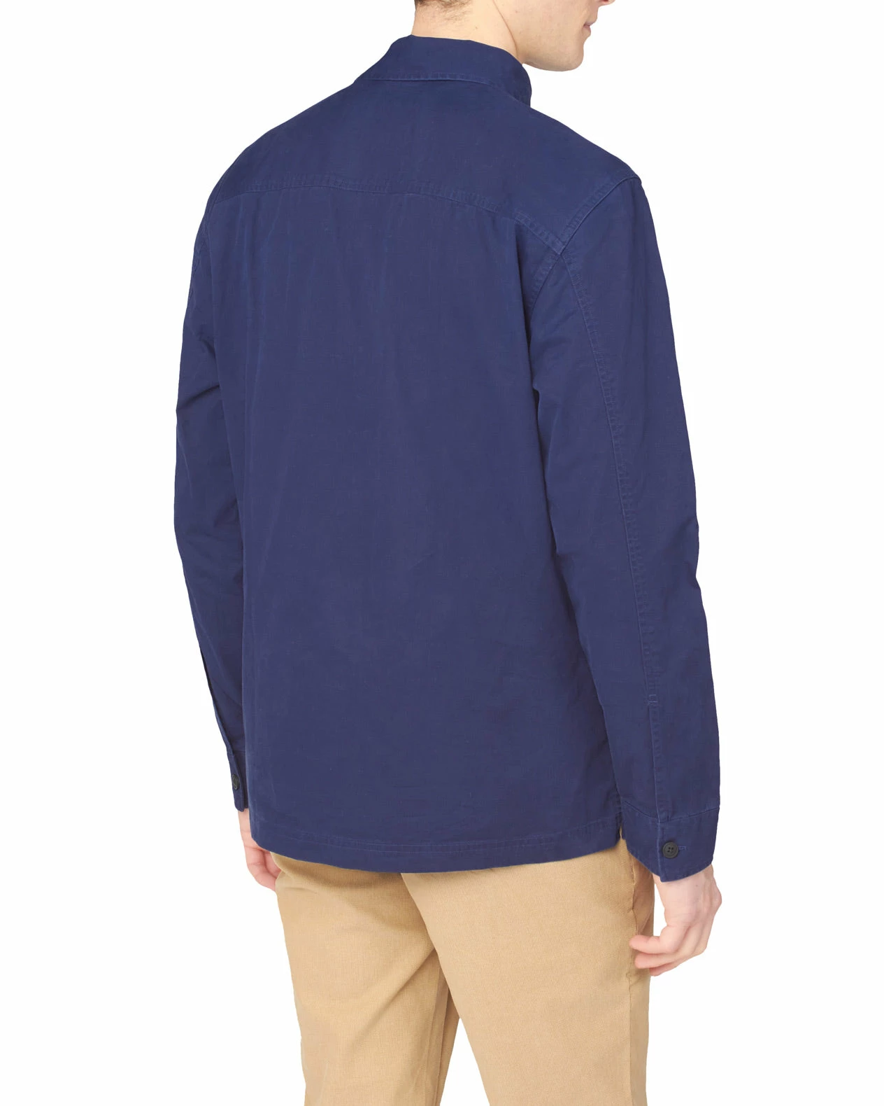Pullover Quarter-Button Jacket - Marine 6 Pullover Quarter-Button Jacket - Marine - Image 6