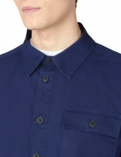 Pullover Quarter-Button Jacket - Marine 10 Pullover Quarter-Button Jacket - Marine -clothing Shop 64100 035 pullover quarter button jacket marine closeup