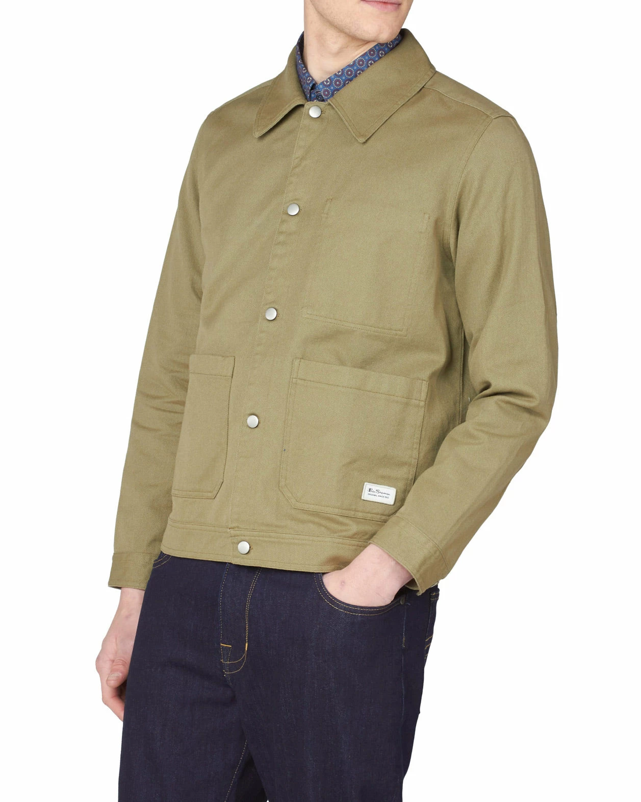 Summer Trucker Jacket - Olive 1 Summer Trucker Jacket - Olive