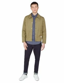 Summer Trucker Jacket - Olive 9 Summer Trucker Jacket - Olive -clothing Shop 64105 670 summer trucker jacket olive full