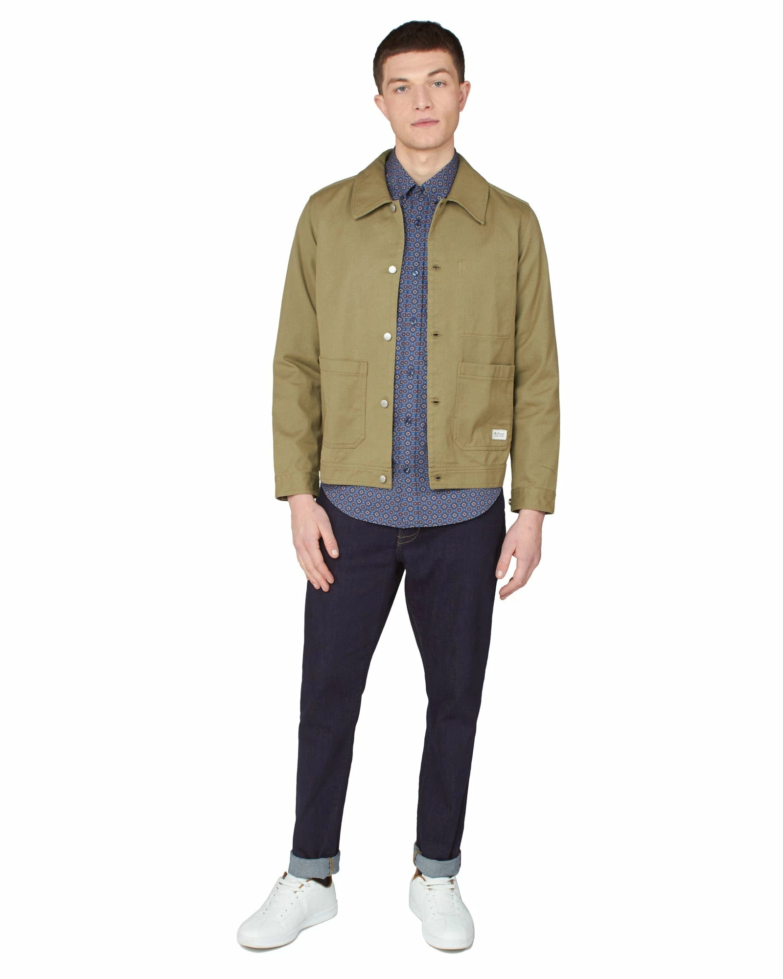 Summer Trucker Jacket - Olive 5 Summer Trucker Jacket - Olive - Image 5