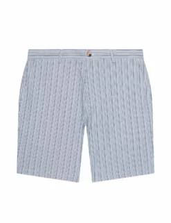 Seersucker Co-Ord Short - Indigo