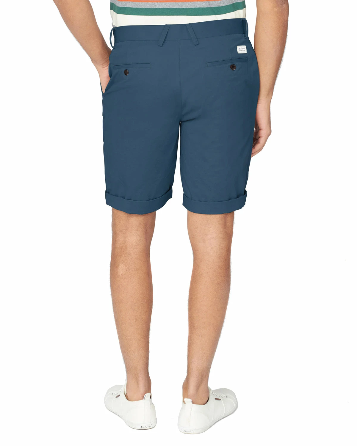 Signature Classic Chino Short - Indigo 2 Signature Classic Chino Short - Indigo - Image 2