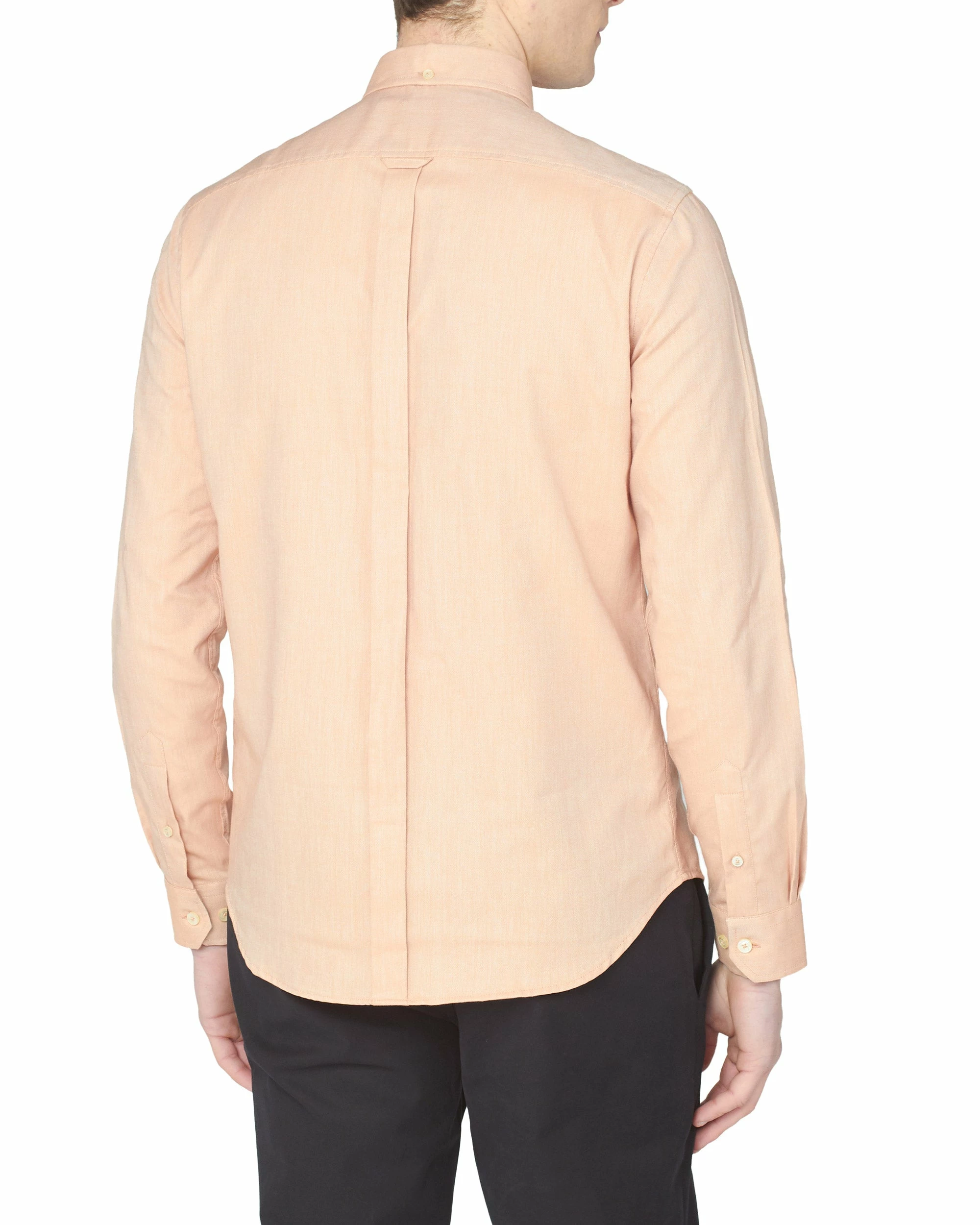 Long-Sleeve Signature Oxford Shirt - Anise 3 Long-Sleeve Signature Oxford Shirt - Anise - Image 3