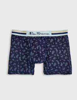 Men's 4-Pack Microfiber Boxer Briefs - Navy/Grey/Black -clothing Shop ABN31011 2 cpynnm