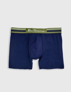 Men's 4-Pack Microfiber Boxer Briefs - Blue/Grey/Black -clothing Shop ABN31012 4 lljexg