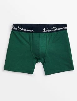 Men's 5-Pack No-Fly Cotton Stretch Boxer Briefs - Green Multi 7 Men's 5-Pack No-Fly Cotton Stretch Boxer Briefs - Green Multi -clothing Shop ABN3111A 38