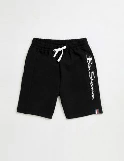 Casual Knit Logo Shorts - Black -clothing Shop ABN34233 BLACK 5 dhe99e scaled