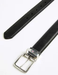 Brady Reversible Leather Dress Belt - Black/Brown