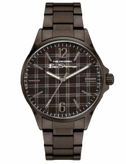 Men's Bracelet Watch, 41mm - Black/Black/Black