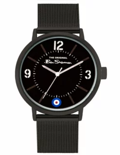 Men's Mesh Strap Watch, 41mm - Black/Black/Black -clothing Shop BS059BM 9c9830fd 4926 4f79 aef1 d61d2b58b35d scaled