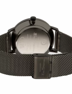 Men's Mesh Strap Watch, 41mm - Black/Black/Black -clothing Shop BS059Mb scaled