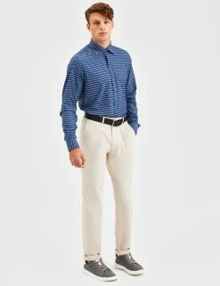 Custom Performance Shadow Plaid Herringbone Shirt - Navy 16 Custom Performance Shadow Plaid Herringbone Shirt - Navy -clothing Shop BS102LS NAVY 1450 a11edd31 681a 407e a813 c630ecdc5aed