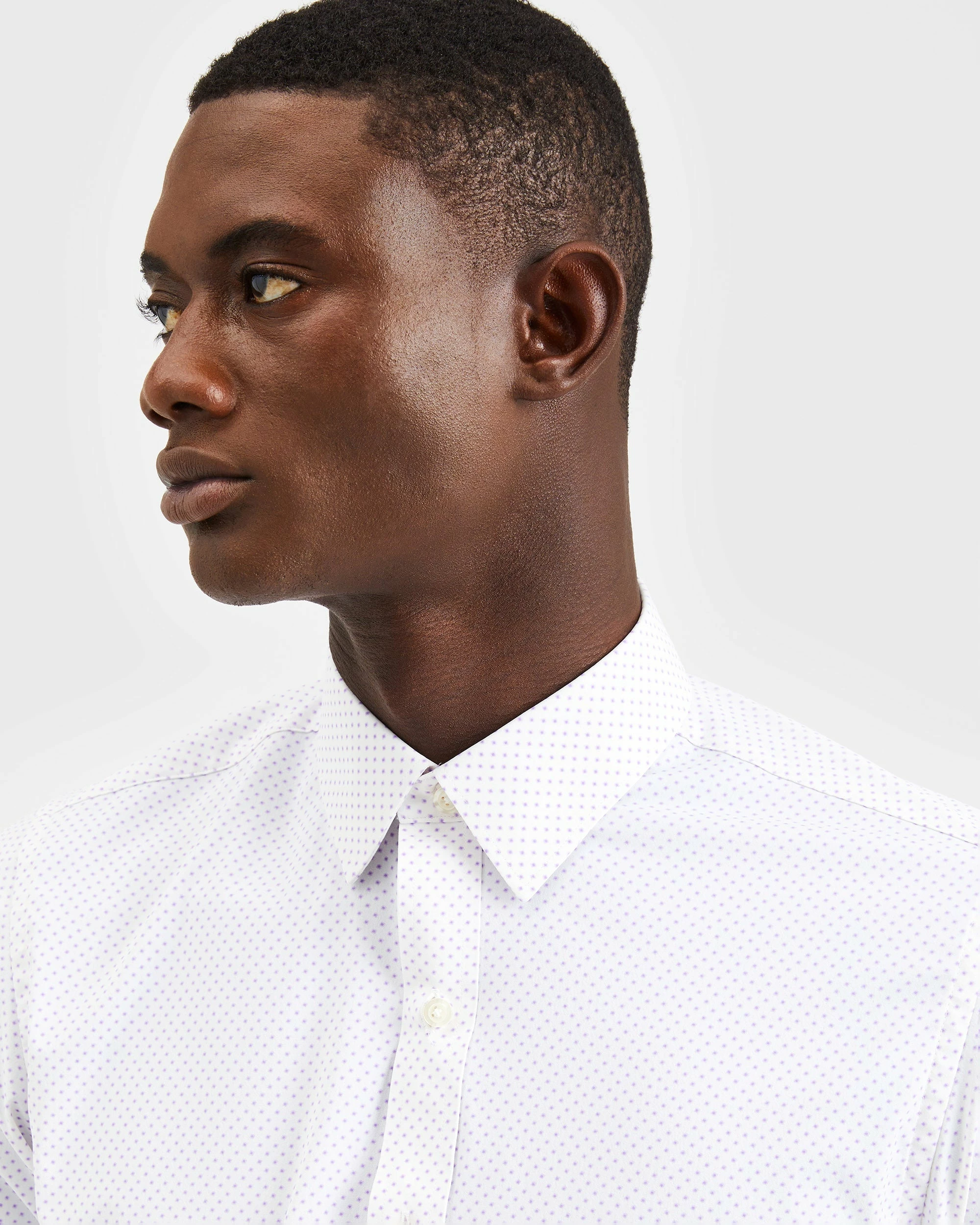 Custom Performance Organic Geo Print Shirt - Purple 6 Custom Performance Organic Geo Print Shirt - Purple - Image 6