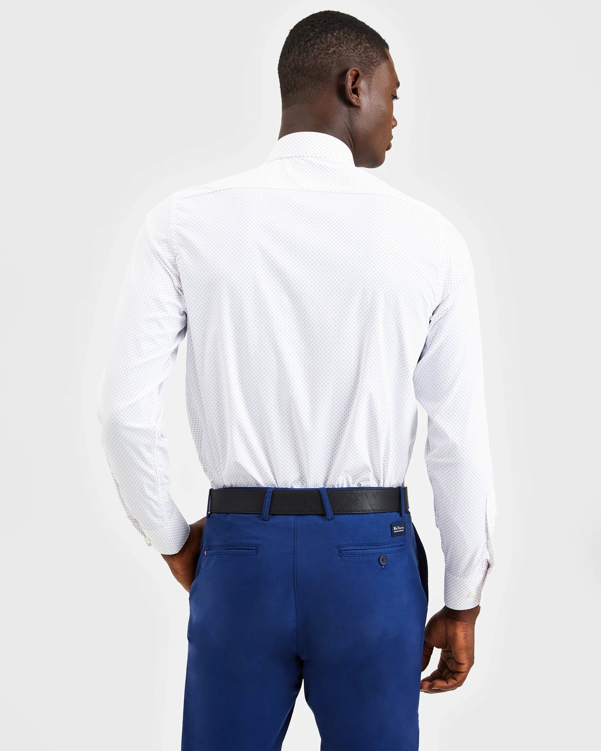 Custom Performance Organic Geo Print Shirt - Purple 8 Custom Performance Organic Geo Print Shirt - Purple - Image 8