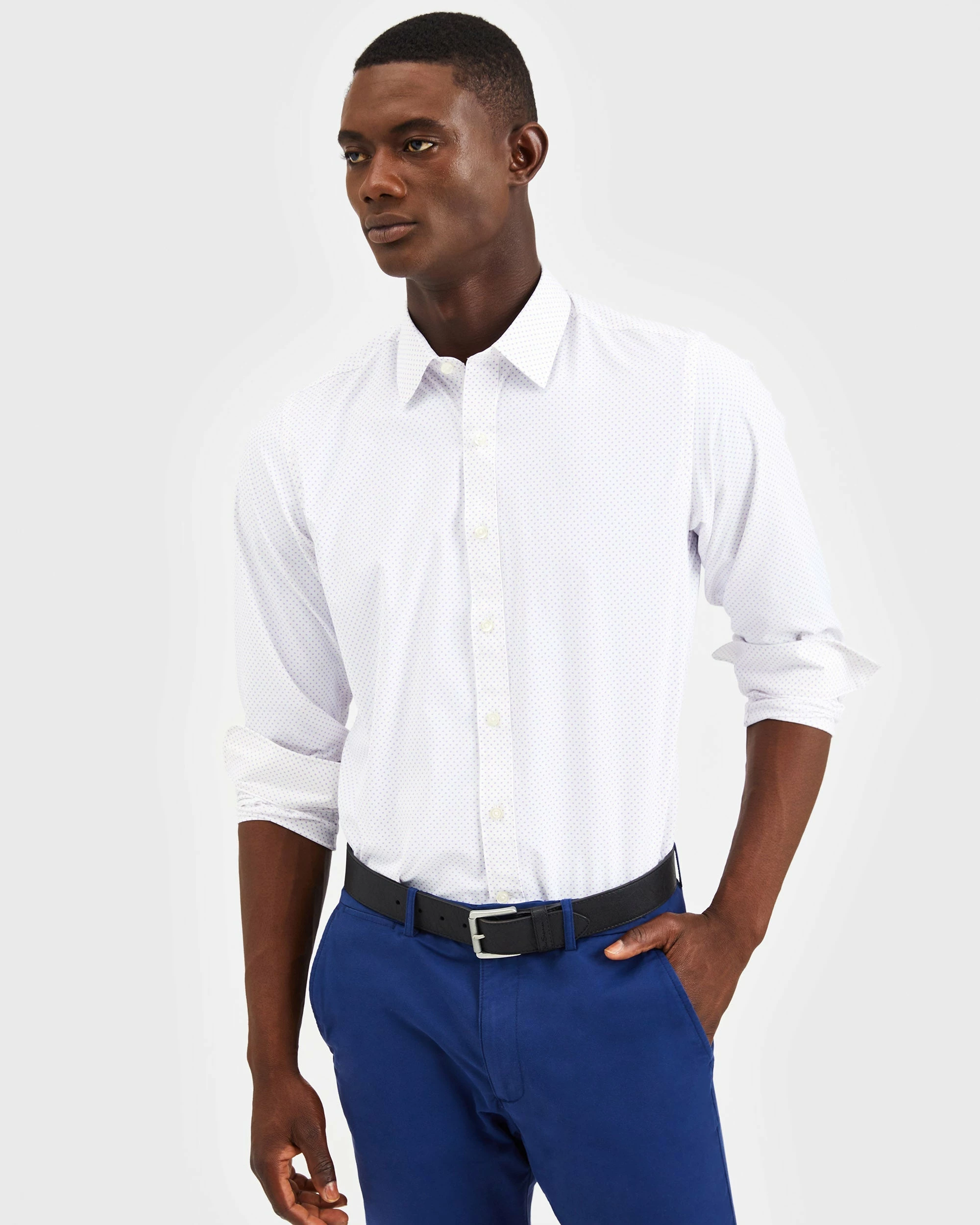 Custom Performance Organic Geo Print Shirt - Purple 9 Custom Performance Organic Geo Print Shirt - Purple - Image 9