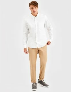 Custom Brighton Oxford Organic Shirt - White 14 Custom Brighton Oxford Organic Shirt - White -clothing Shop BS114LSMOD WHITE 0836 4fa1e875 0f34 40c4 94ff c1e1075f9682