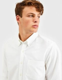 Custom Brighton Oxford Organic Shirt - White 16 Custom Brighton Oxford Organic Shirt - White -clothing Shop BS114LSMOD WHITE 0856 6355c64a a8d1 46c7 a67f 67b53425d7a7