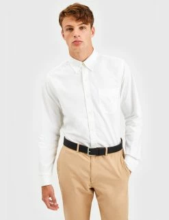 Custom Brighton Oxford Organic Shirt - White 11 Custom Brighton Oxford Organic Shirt - White -clothing Shop BS114LSMOD WHITE 0889 9d534367 480c 48aa 9941 b67dd4b8b466