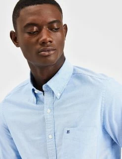 Custom Brighton Oxford Organic Shirt - Pale Blue 11 Custom Brighton Oxford Organic Shirt - Pale Blue -clothing Shop BS115LSMOD PALEBLUE 0705 b7bd9294 a97a 4131 916f 7daee7544a4d