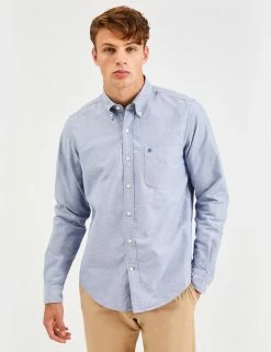 Custom Brighton Oxford Organic Shirt - Navy 11 Custom Brighton Oxford Organic Shirt - Navy -clothing Shop BS117LSHERITAGE NAVY 1012 13f9c8b8 cab5 42e5 994d b1032c2eb443