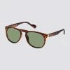 Charles Polarized Eco-Green Sunglasses - Tortoise